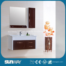 2014 Painting Wood Bathroom Furniture with Good Quality